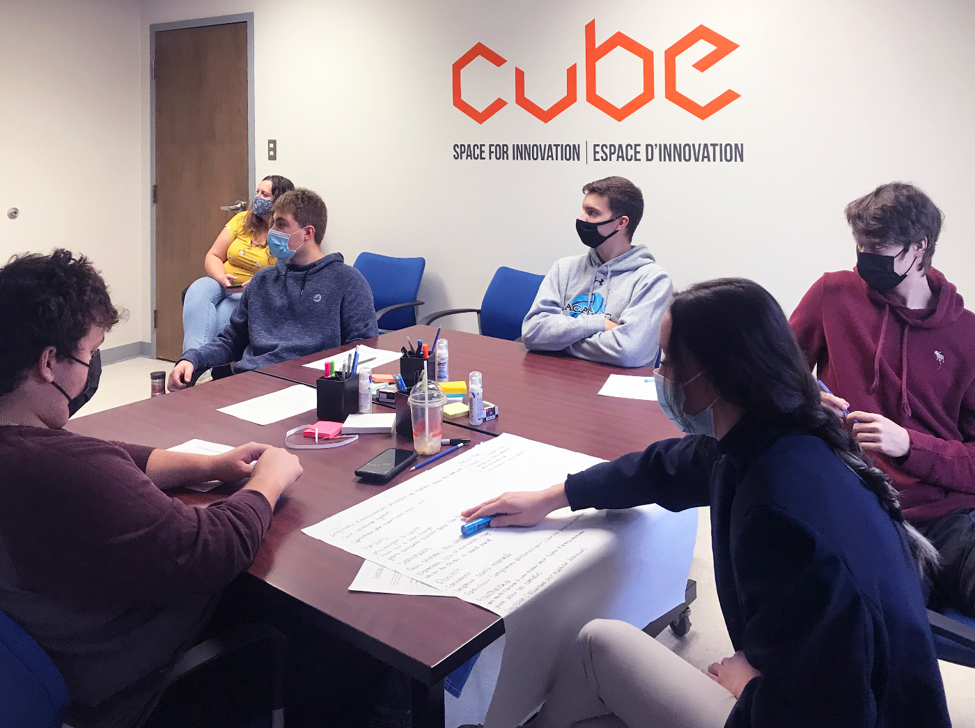 etudiants cube
