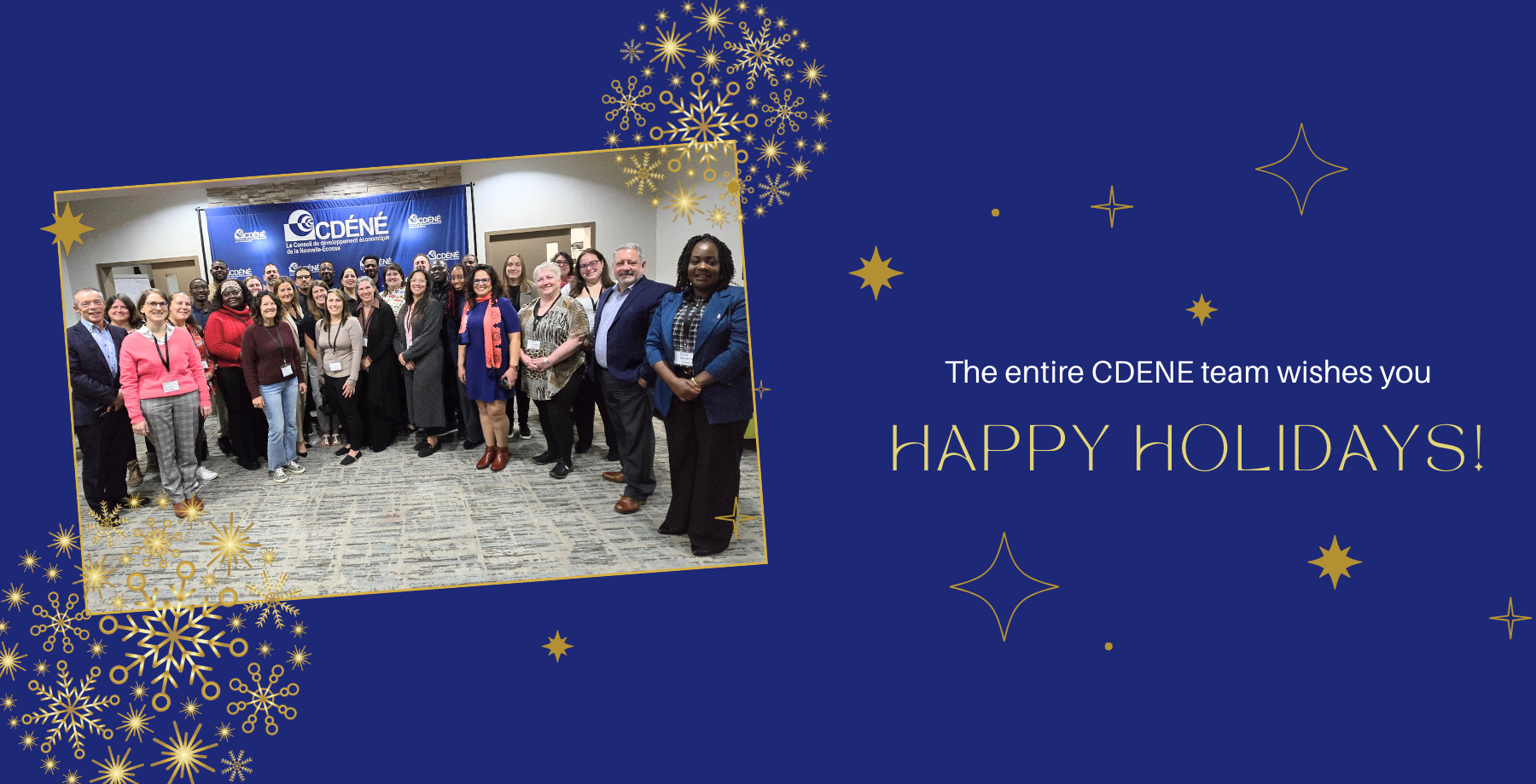 The entire CDENE team wishes you Happy Holidays!